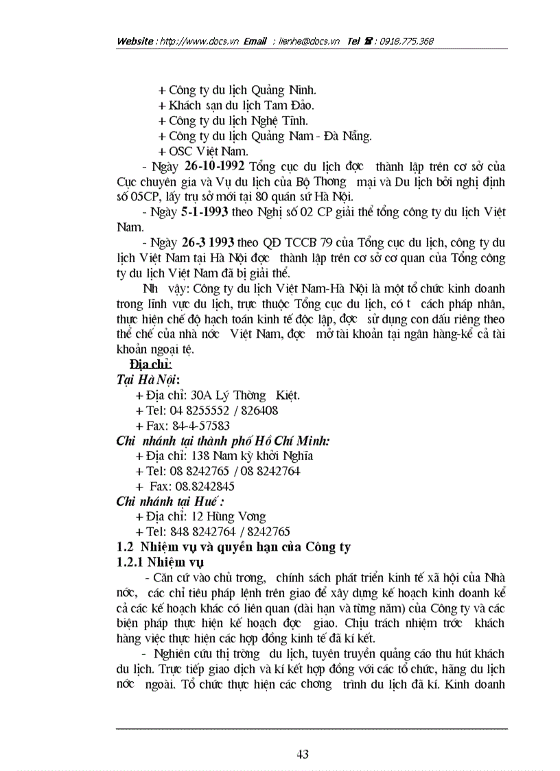 image for page Các giải pháp nhằm duy trì và mở rộng thị trường khách du lịch là người Pháp của Công ty du lịch Việt Nam tại Hà Nội