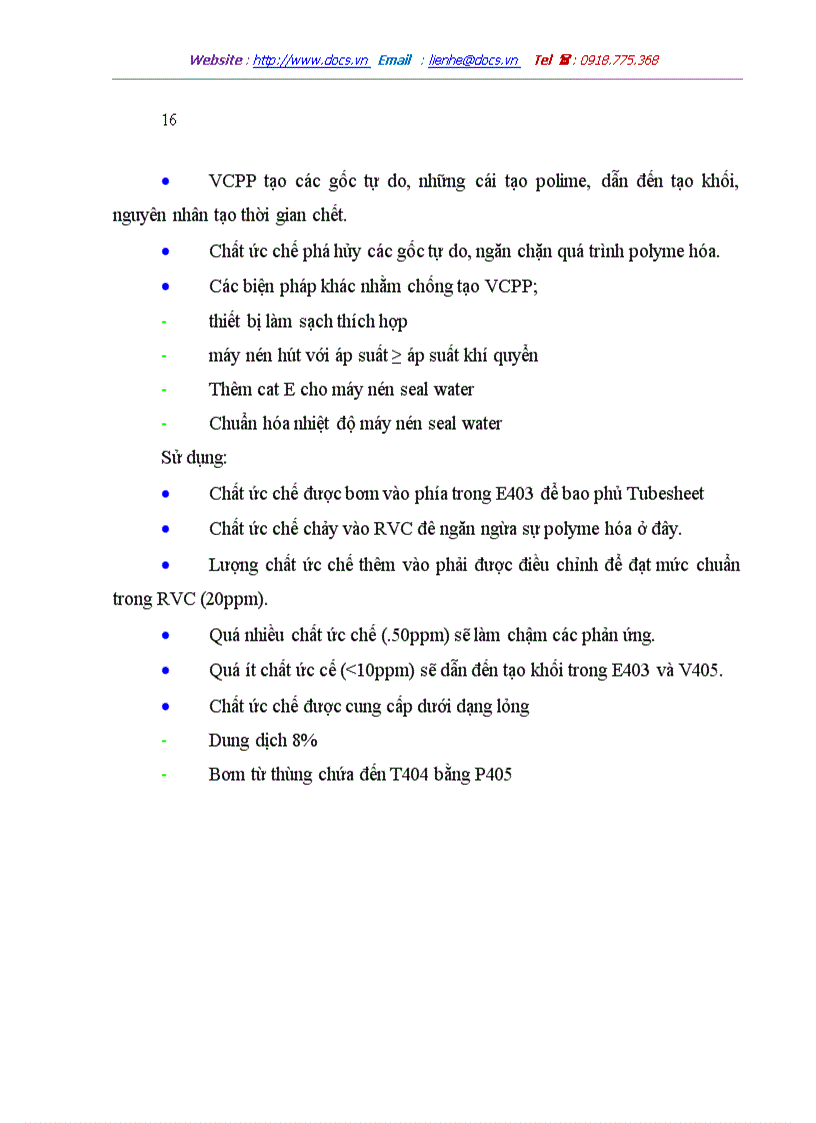 image for page Cơ sở hóa học polymer sản xuất và chế biến pvc phân đoạn tái chế vc