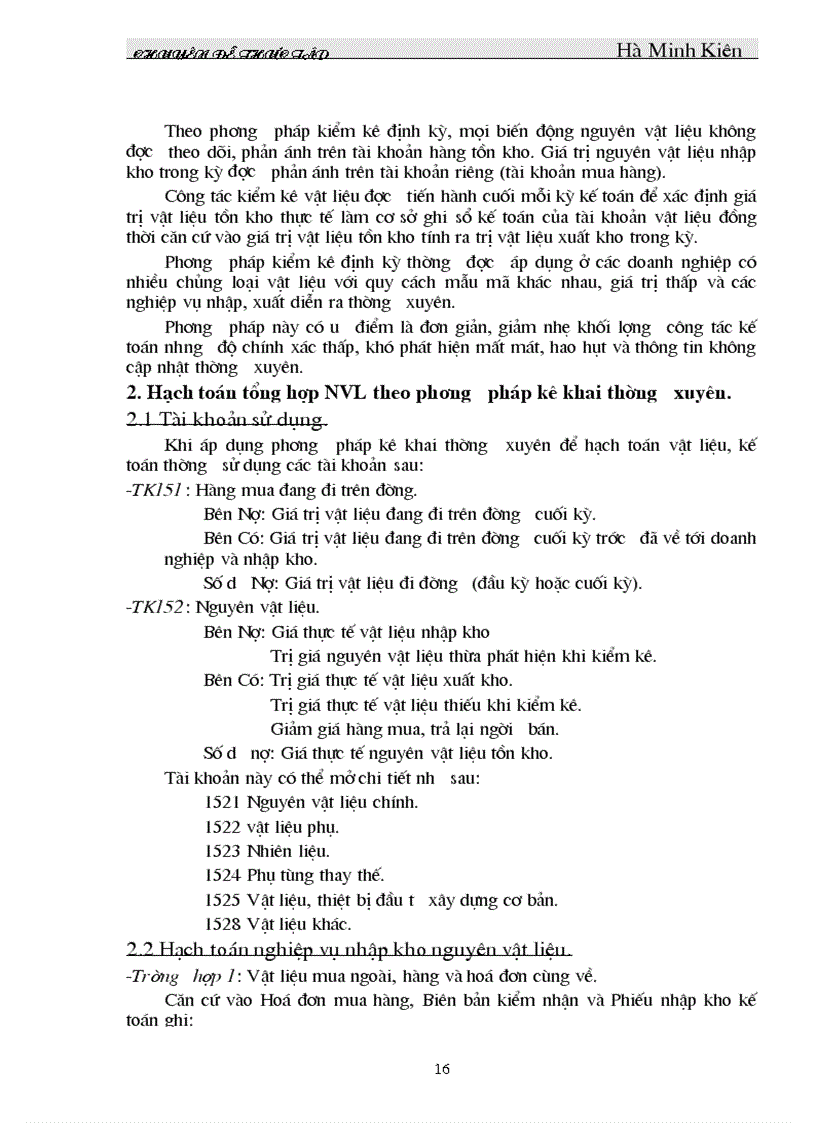 image for page Tổ chức hạch toán nguyên vật liệu với việc nâng cao hiệu quả sử dụng vốn lưu động ở Công ty bóng đèn phích nước Rạng Đông