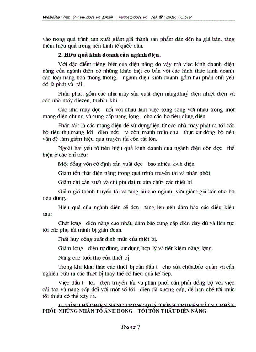 image for page 1số biện pháp chủ yếu nhằm giảm tổn thất điện năng trong quản lý truyền tải và phân phối điện năng của Công ty Điện lực Hà nội