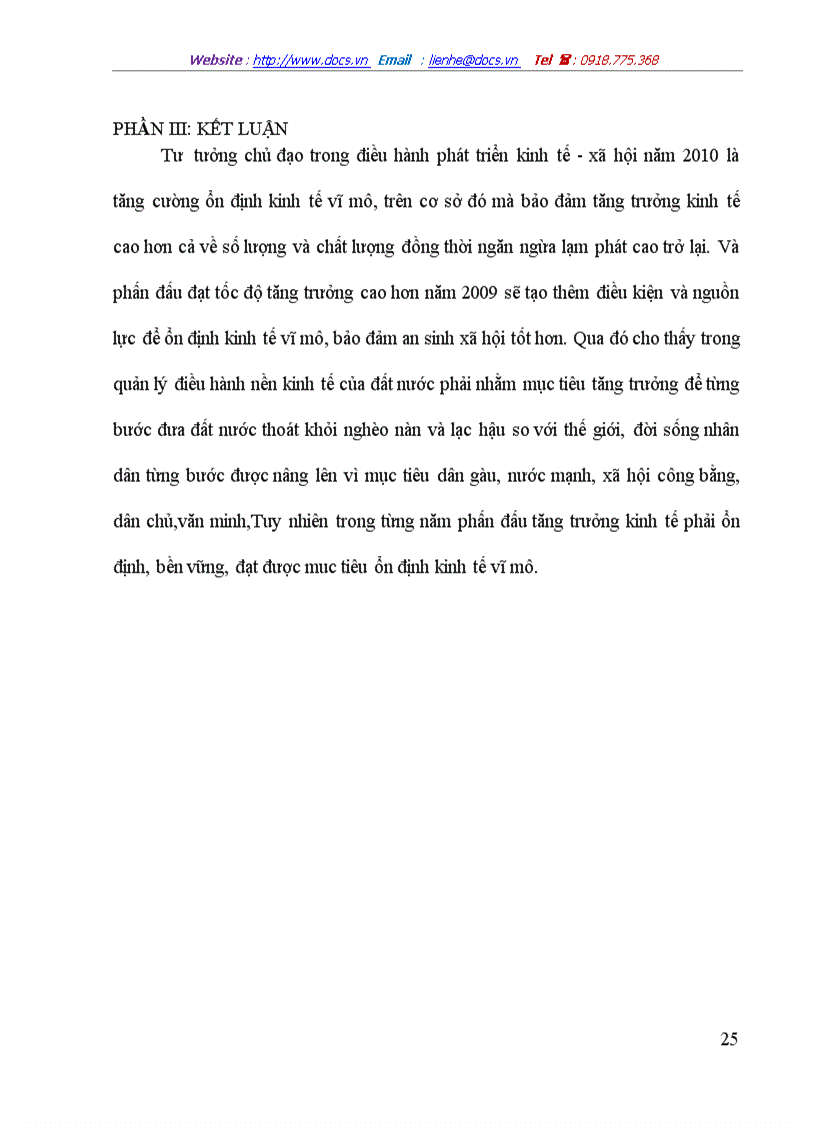 image for page Trong điều hành phát triển kinh tế xã hội năm 2010 của Chính phủ là Tăng cường ổn định kinh tế vĩ mô Bảo đảm tăng trưởng kinh tế cao năm 2009