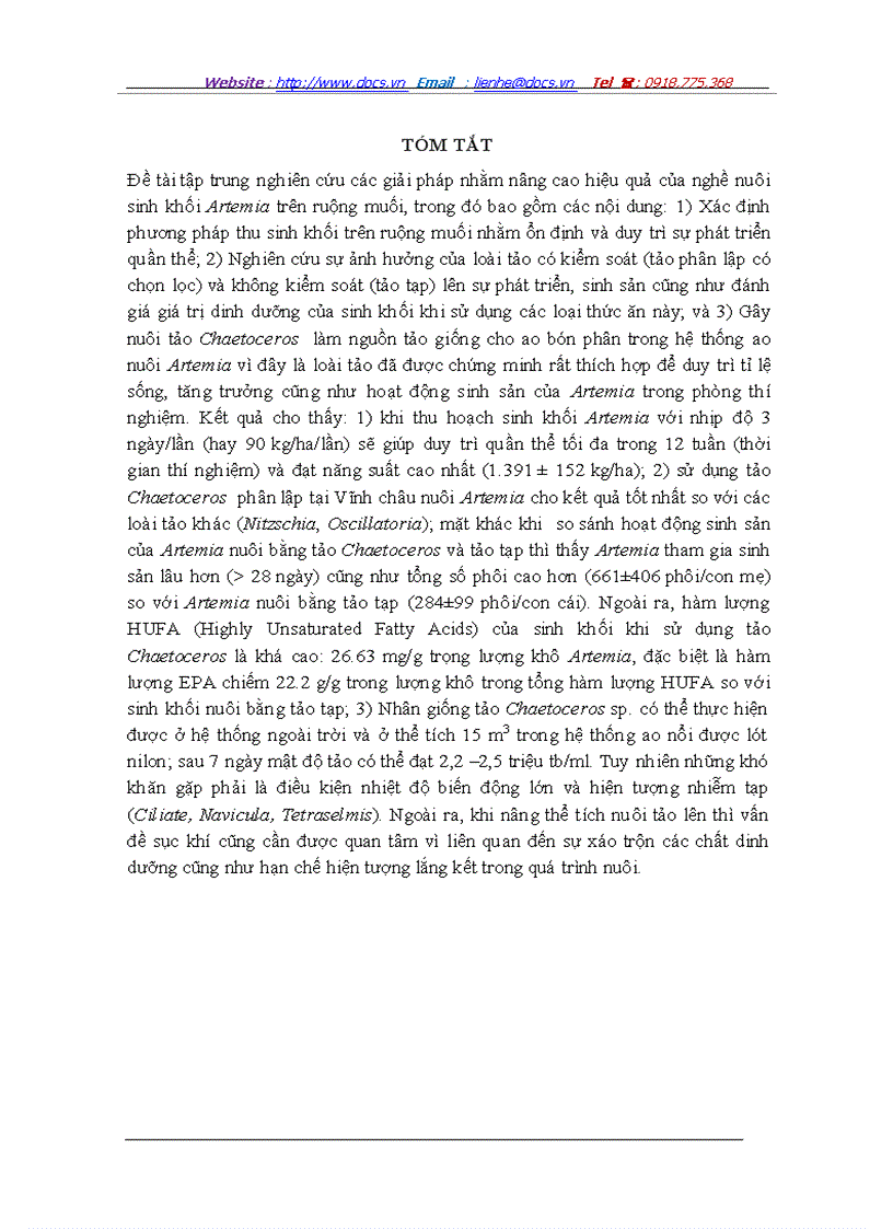 image for page Nâng cao hiệu quả của việc nuôi sinh khối artemia trên ruộng muối