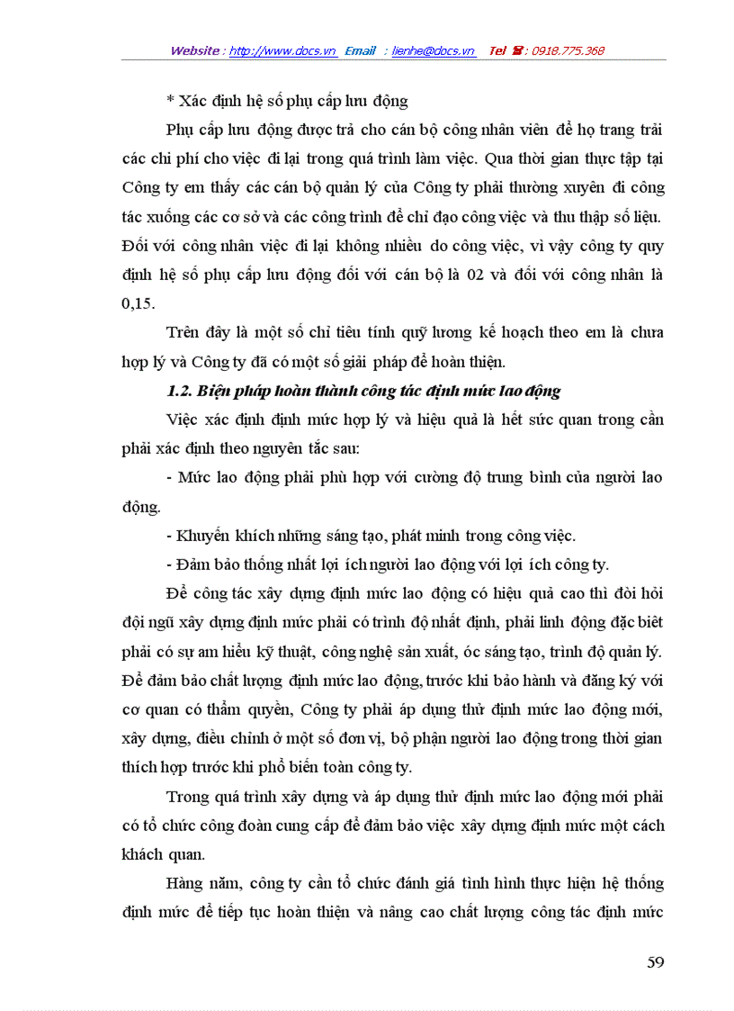 image for page Phương hướng và giải pháp nhằm hoàn thiện công tác quản lý tiền lương và tiền công tại công ty khai thác công trình thủy lợi la khê