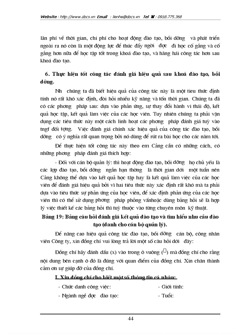 image for page Công tác đào tạo bồi dưỡng và phát triển nguồn nhân lực ở cảng Khuyến Lương