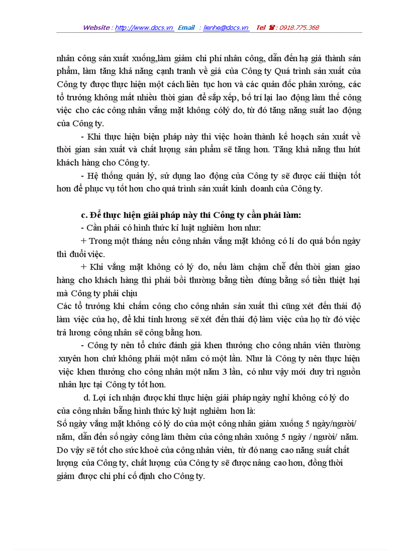 image for page Một số giải pháp nhằm hoàn thiện công tác quản lý và sử dụng lao động tại công ty giấy hoàng văn thụ