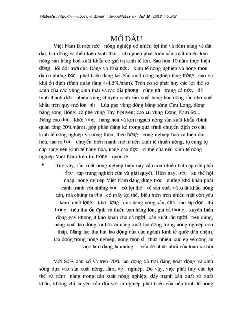 image for page Thực trạng và giải pháp trong hoạt động xuất khẩu 1 số mặt hàng nông sản chủ yếu ở Việt Nam Gạo Cà phê Cao su