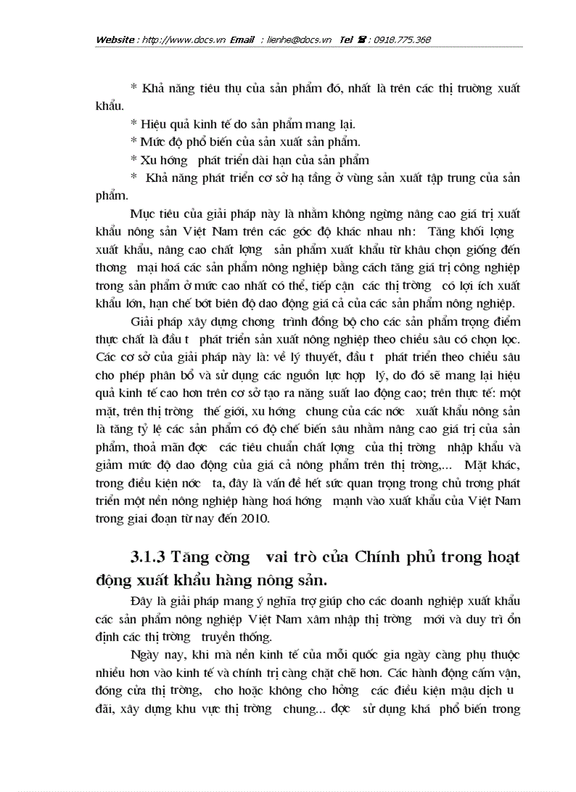 image for page Thực trạng và giải pháp trong hoạt động xuất khẩu 1 số mặt hàng nông sản chủ yếu ở Việt Nam Gạo Cà phê Cao su