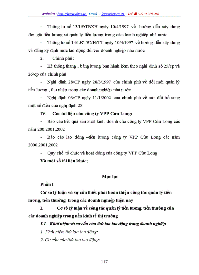 image for page Một số kiến nghị nhằm hoàn thiện công tác quản lý tiền lương tiền thưởng tại Công ty VPP Cửu Long