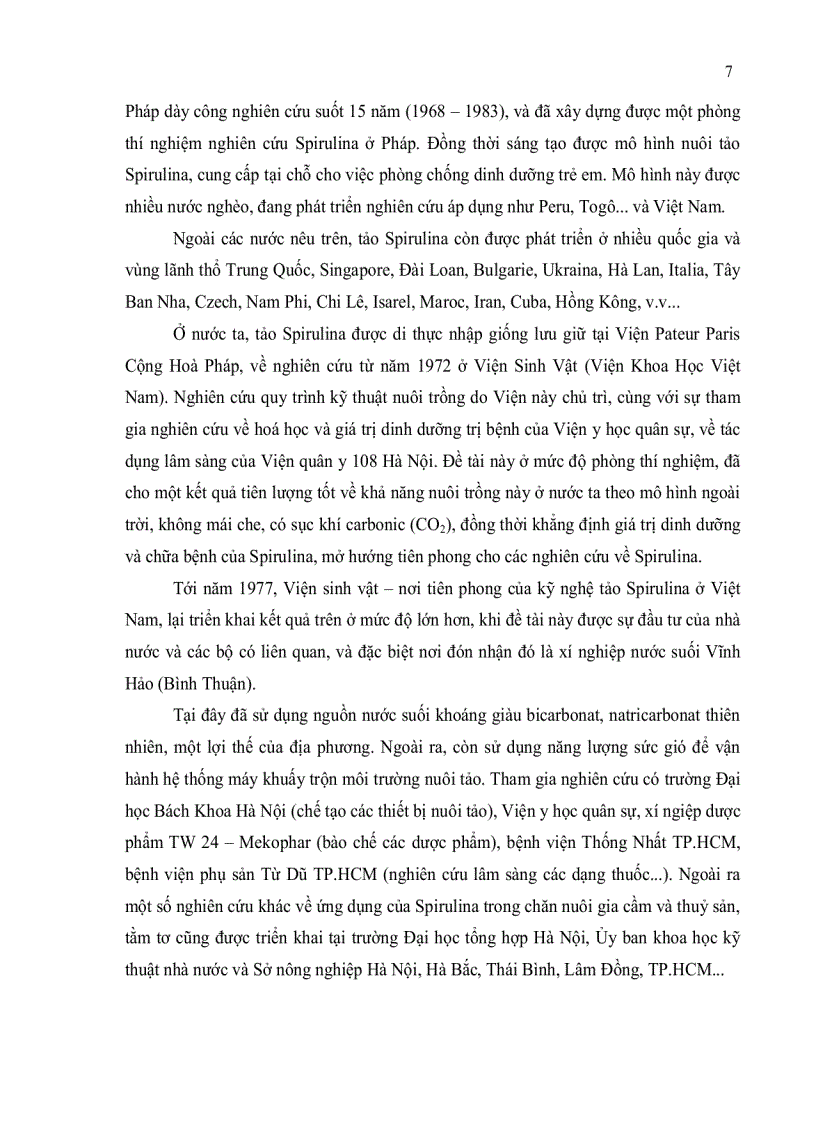 image for page Khảo nghiệm một số phương pháp tăng sinh khối giống tảo spirulina platensis