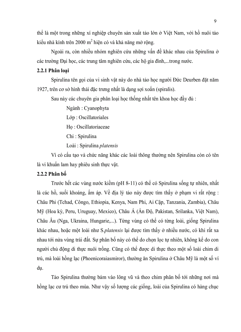 image for page Khảo nghiệm một số phương pháp tăng sinh khối giống tảo spirulina platensis