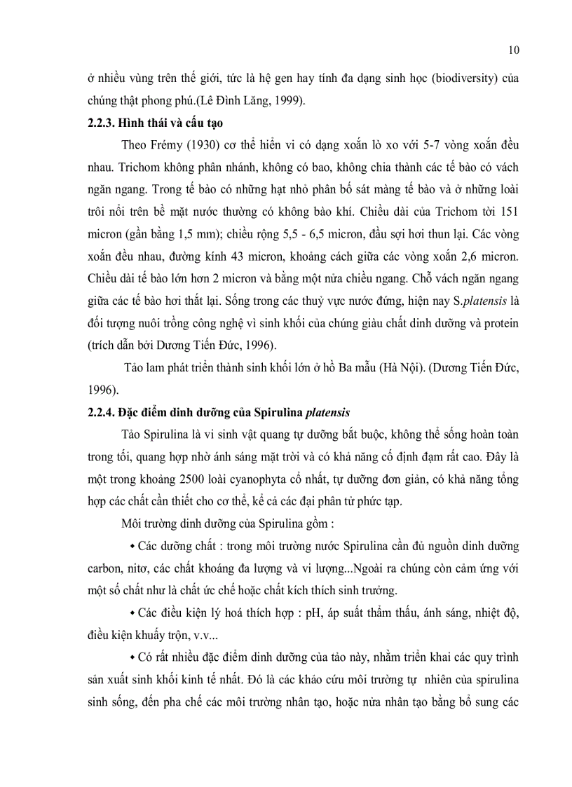 image for page Khảo nghiệm một số phương pháp tăng sinh khối giống tảo spirulina platensis
