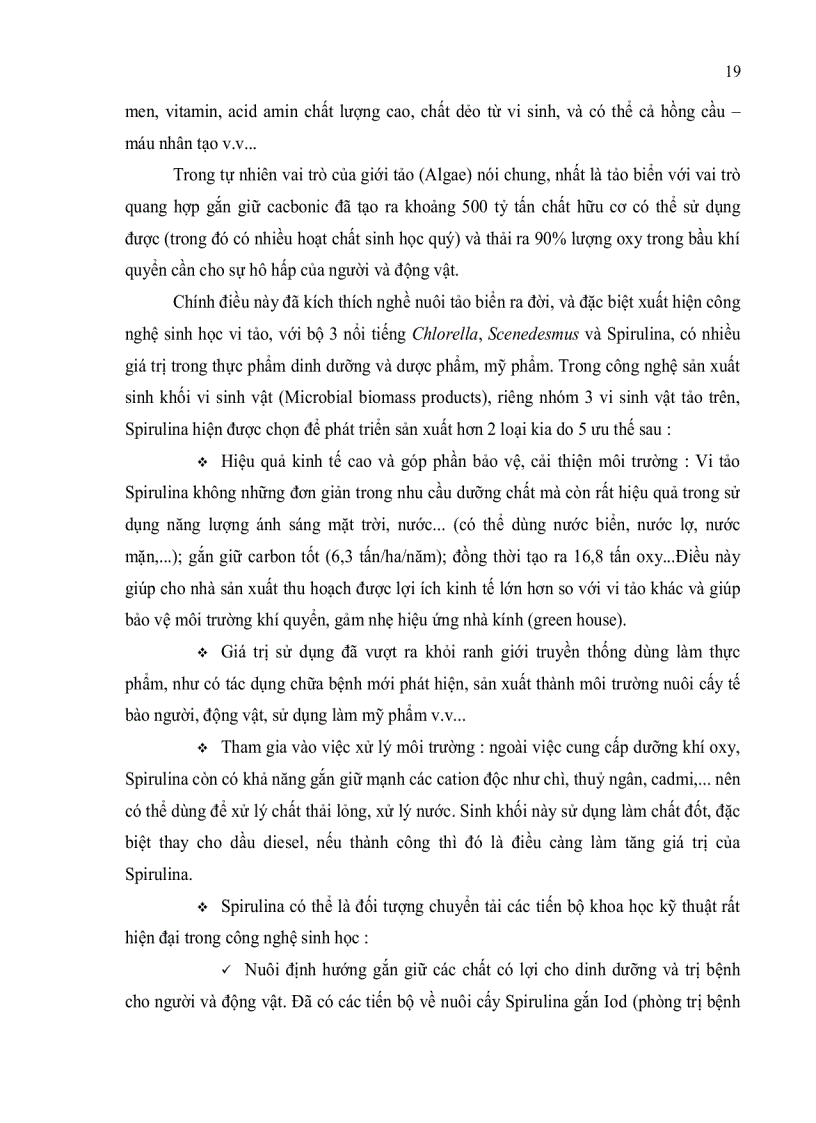 image for page Khảo nghiệm một số phương pháp tăng sinh khối giống tảo spirulina platensis