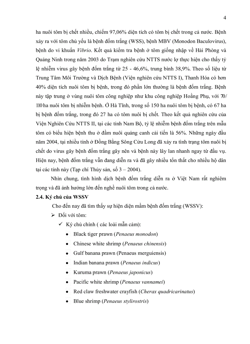 image for page XÁC ĐỊNH THÀNH PHẦN PROTEIN CỦA VIRUS GÂY HỘI CHỨNG ĐỐM TRẮNG NHÂN SINH KHỐI TRONG TẾ BÀO CÔN TRÙNG SEPODOTERA FRUGIPERDA Sf9 NUÔI CẤY IN VITRO