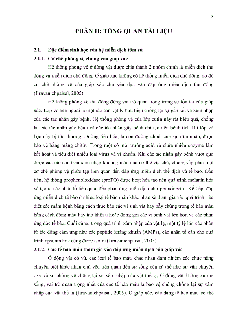 image for page Bước đầu khảo sát quá trình phát sinh bệnh pathogenesis của virus đốm trắng White Spot Syndrome Virus WSSV trên tôm sú Penaeus mondon