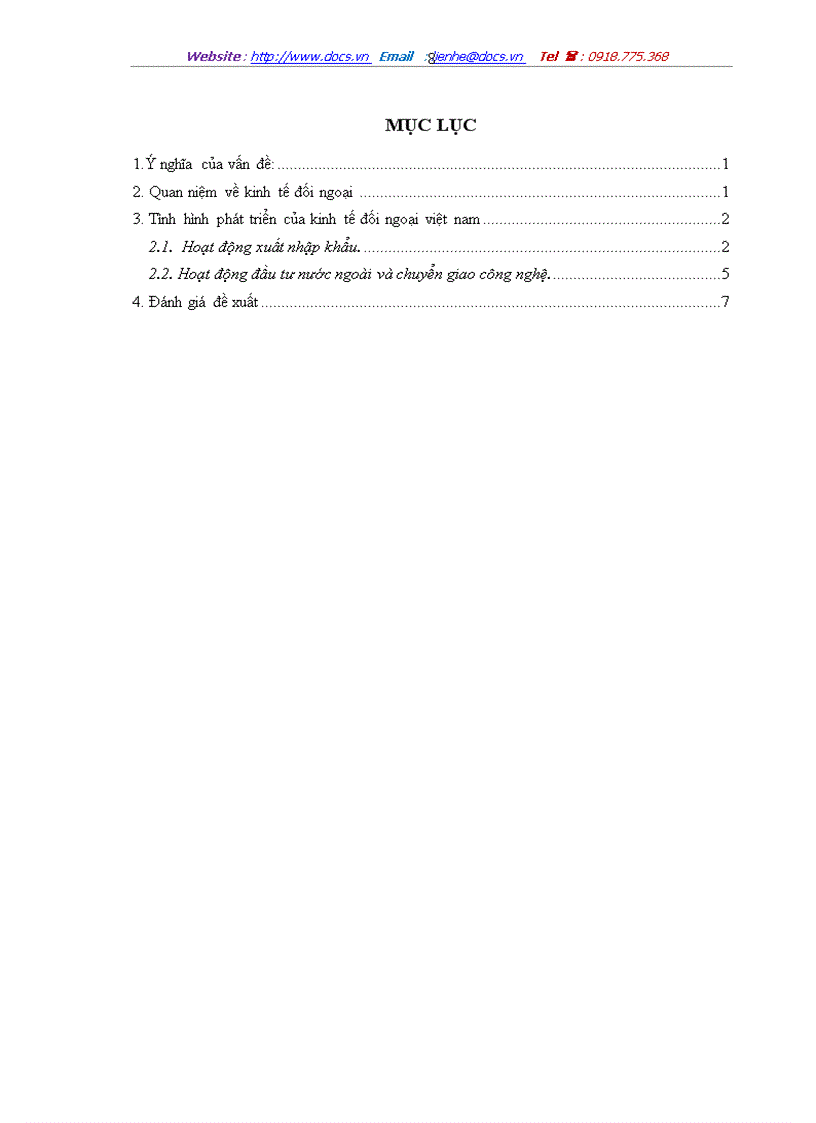 image for page Một vài nét về hoạt động kinh tế đối ngoại của Việt Nam trong tiến trình hội nhập quốc tế