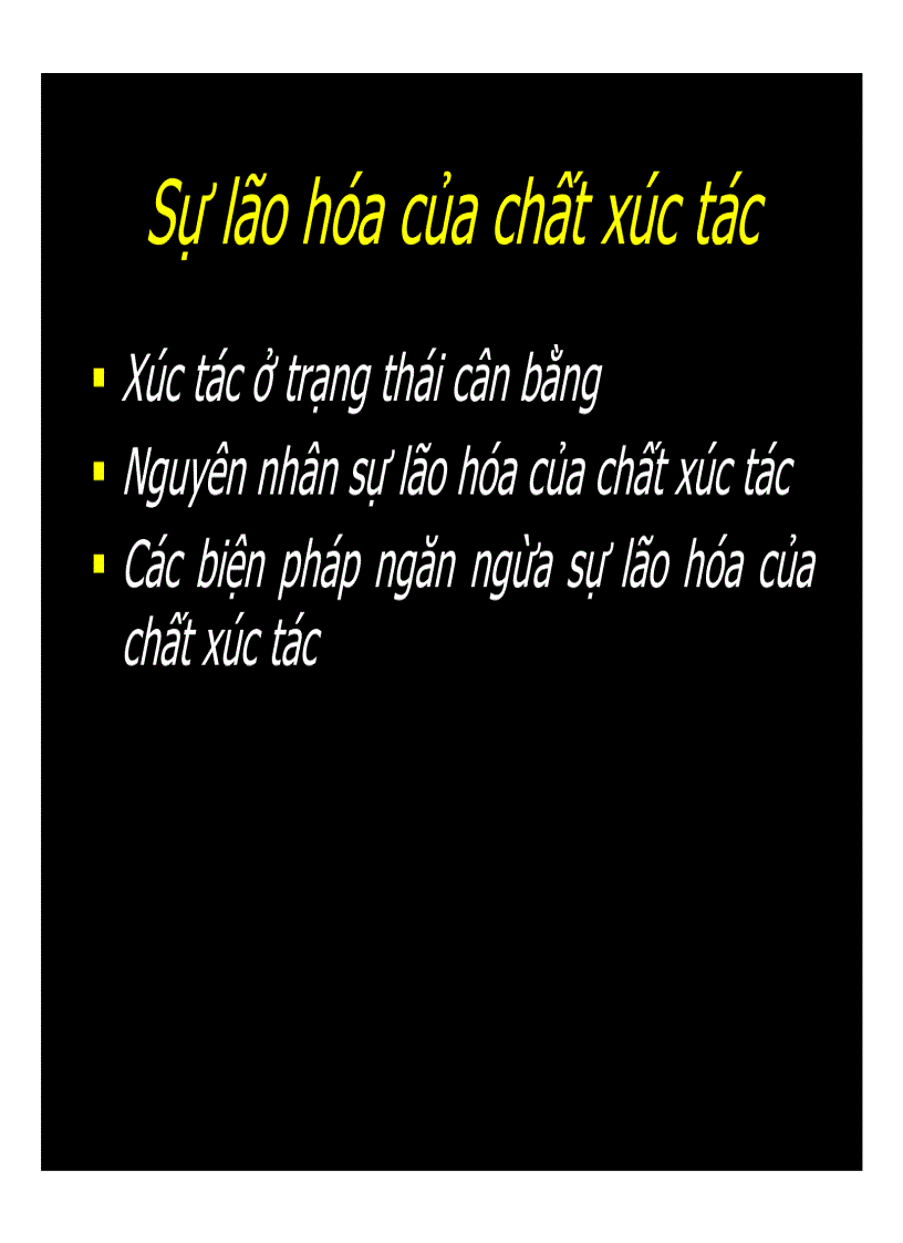 image for page Quá trình cracking xúc tác