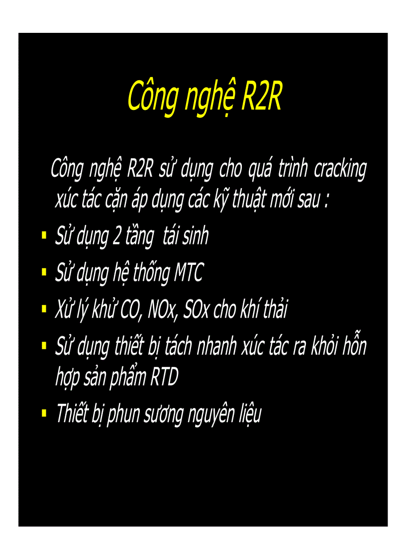 image for page Quá trình cracking xúc tác