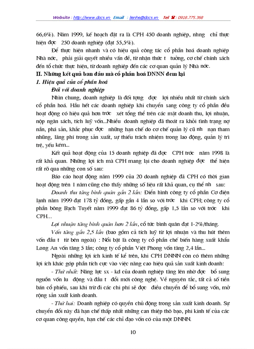 image for page Một số giải pháp nhằm thúc đẩy quá trình cổ phần hoá doanh nghiệp Nhà nước