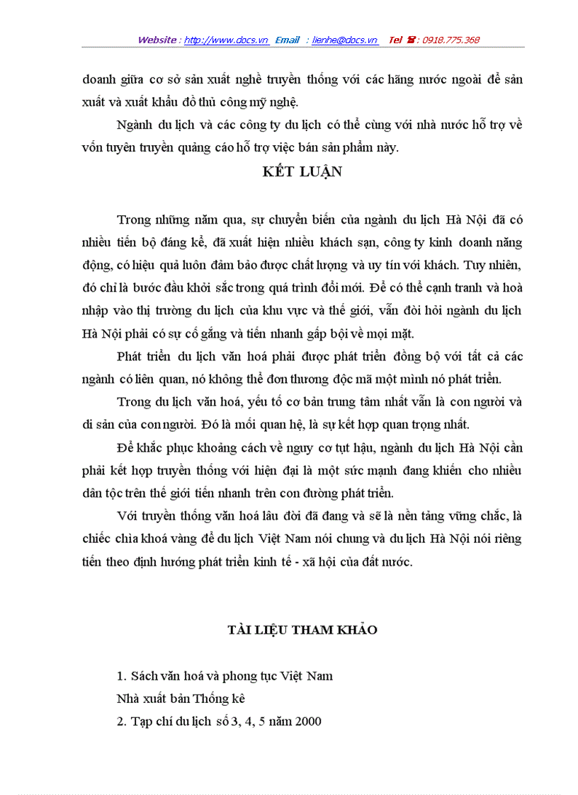 image for page Phát triển du lịch văn hóa trong thời kỳ đẩy mạnh công nghiệp hóa hiện đại hóa