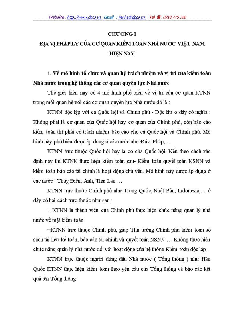 image for page Địa vị pháp lý của cơ quan Kiểm toán Nhà nước Việt nam hiện nay