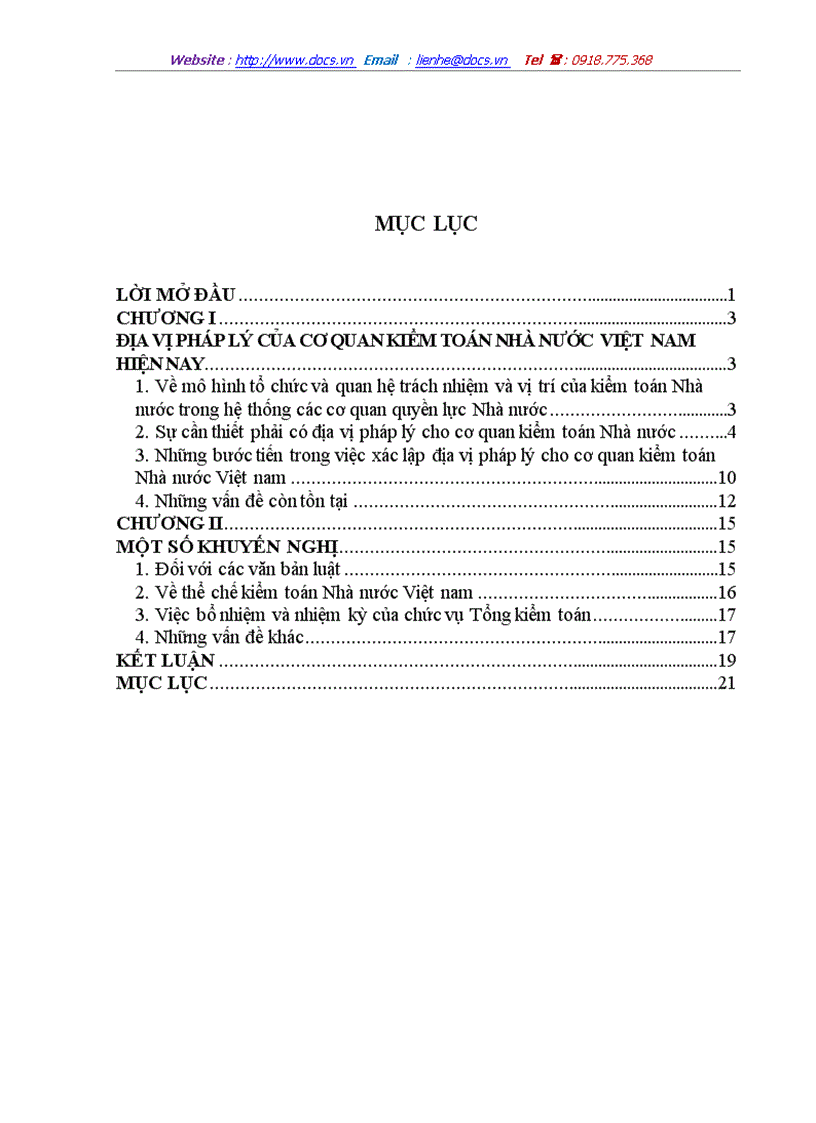 image for page Địa vị pháp lý của cơ quan Kiểm toán Nhà nước Việt nam hiện nay