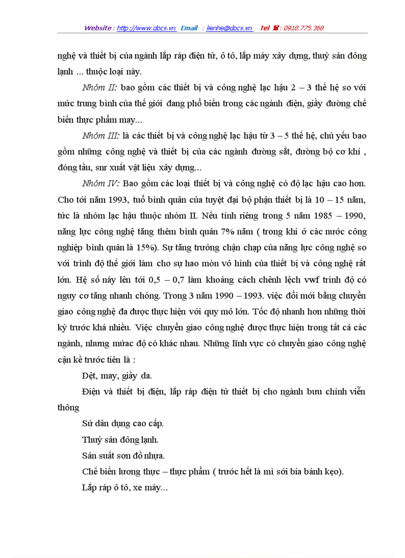 image for page Chuyển giao công nghệ nước ta