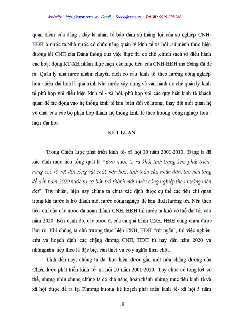 image for page Công nghiệp hoá hiện đại hoá ở việt nam hiện nay