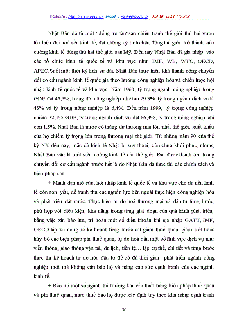 image for page Chuyển đổi cơ cấu ngành kinh tế ở việt nam trong tiến trình hội nhập kinh tế khu vực và quốc tế từ năm 1991 đến nay