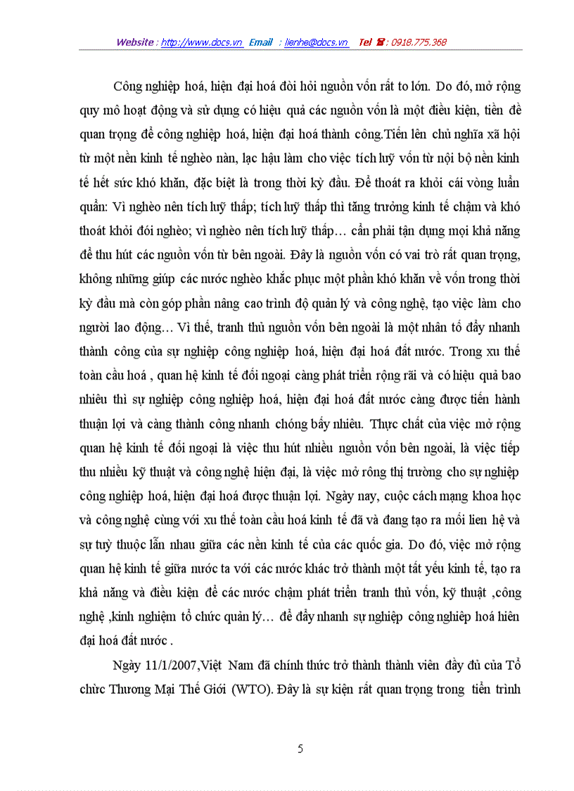 image for page Vai trò của ngoại thương đối với sự nghiệp công nghiệp hoá hiện đại hoá ở nước ta hiện nay