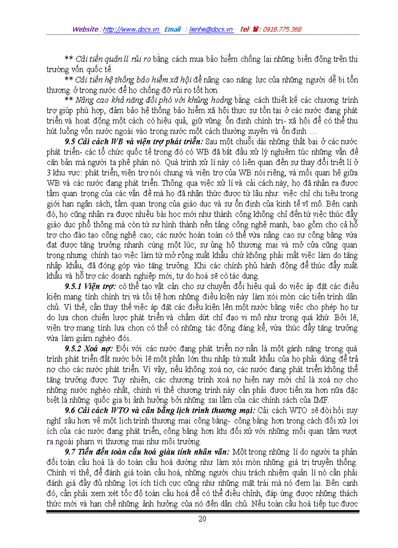 image for page Toàn cầu hoá kinh tế là một xu thế khách quan