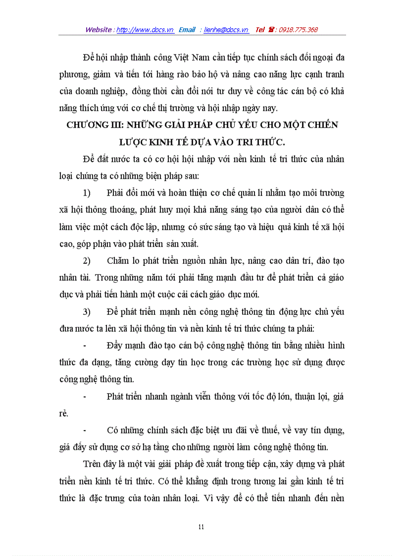 image for page Thực trạng vấn đề đối diện với nền kinh tế tri thức của nước ta Những cơ hội và thách thức