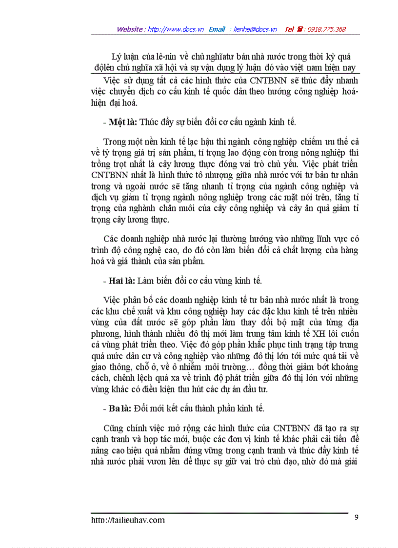 image for page Lý luận của lê nin về chủ nghĩa tư bản nhà nước trong thời kỳ quá độ lên chủ nghĩa xã hội và sự vận dụng lý luận đó vào việt nam hiện nay