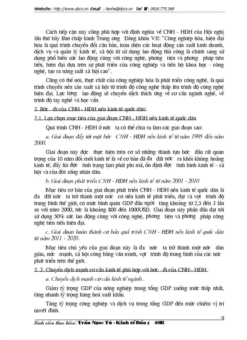 image for page FDI với sự nghiệp CNH HĐH ở nước ta