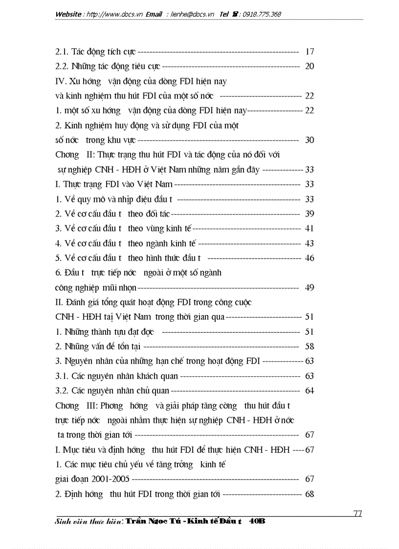 image for page FDI với sự nghiệp CNH HĐH ở nước ta