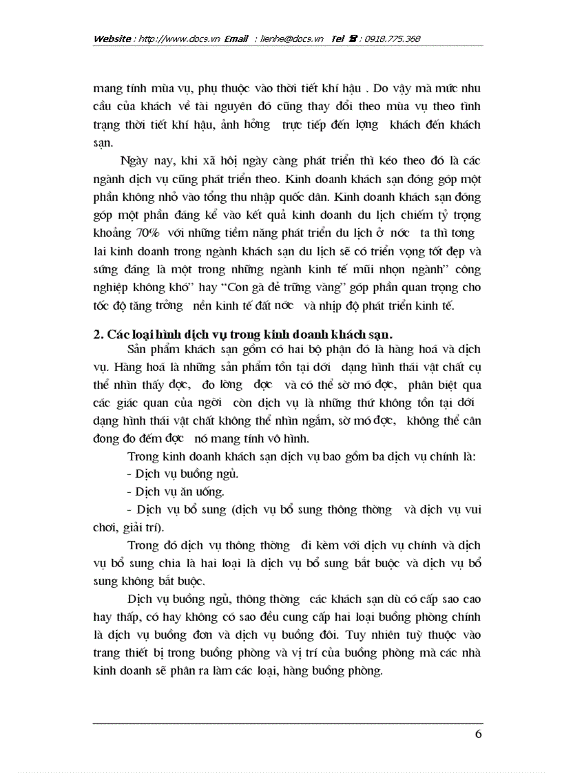 image for page Cơ sở lý luận về hoạt động kinh doanh lưu trú trong kinh doanh khách sạn