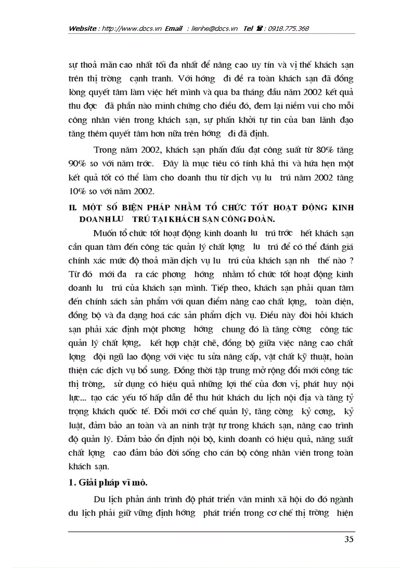 image for page Cơ sở lý luận về hoạt động kinh doanh lưu trú trong kinh doanh khách sạn