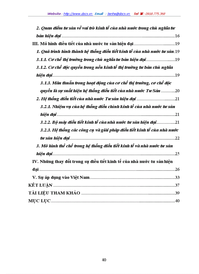 image for page Sự điều tiết kinh tế của nhà nước tư sản hiện đại