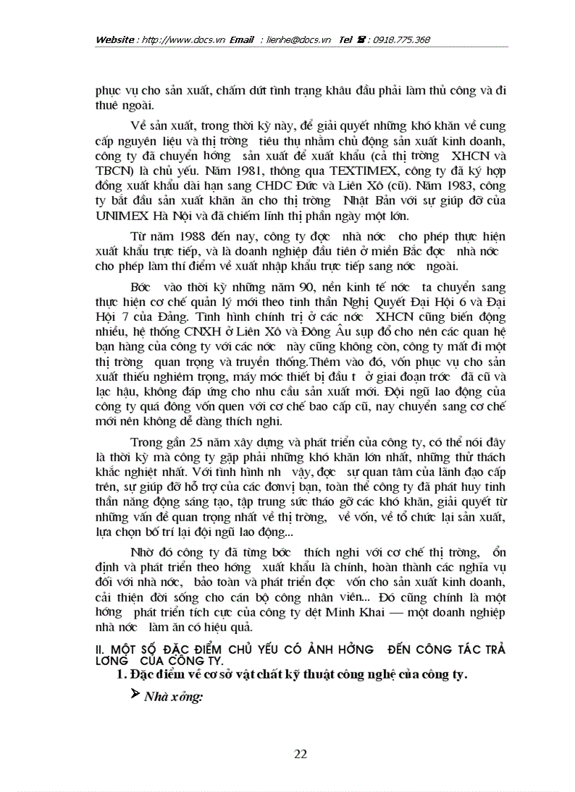 image for page Hoàn thiện các hình thức trả lương tại Công ty dệt Minh Khai Hà Nội