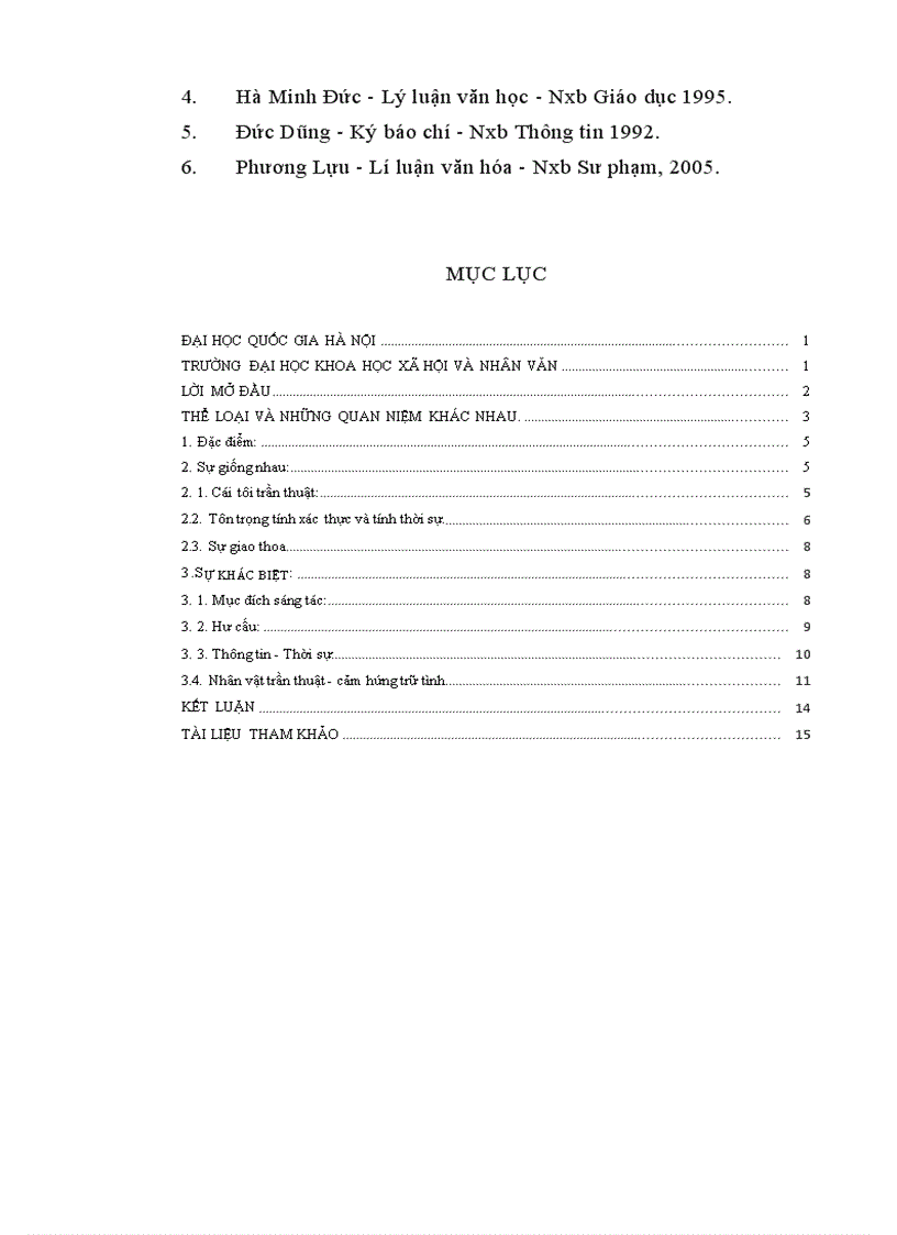 image for page Phân tích và làm sáng tỏ sự giống nhau và khác nhau giữa tác phẩm ký văn học văn khoa chân dung ký với một số tác phẩm ký báo chí khác