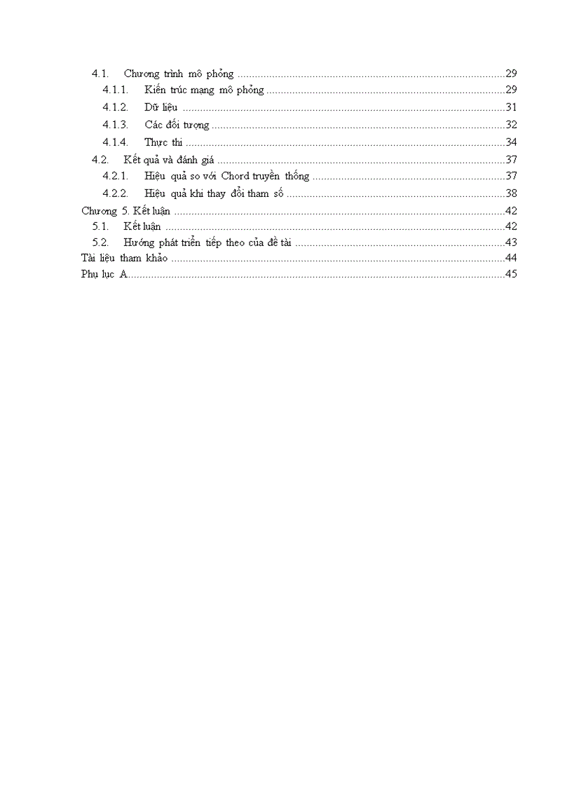 Tối ưu hóa topology cho mạng ngang hàng có cấu trúc chord