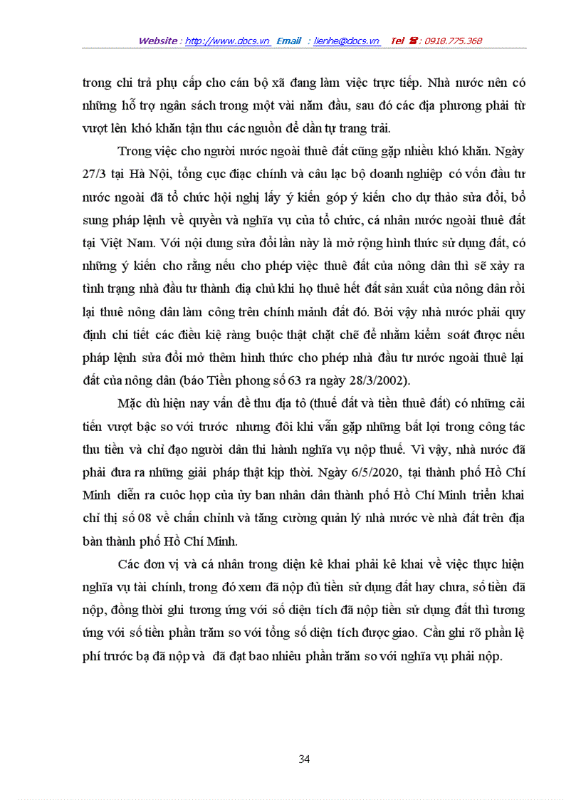 image for page Lý luận về địa tô của CácMac và sự vận dụng vào chính sách đất đai ở Việt Nam hiện nay