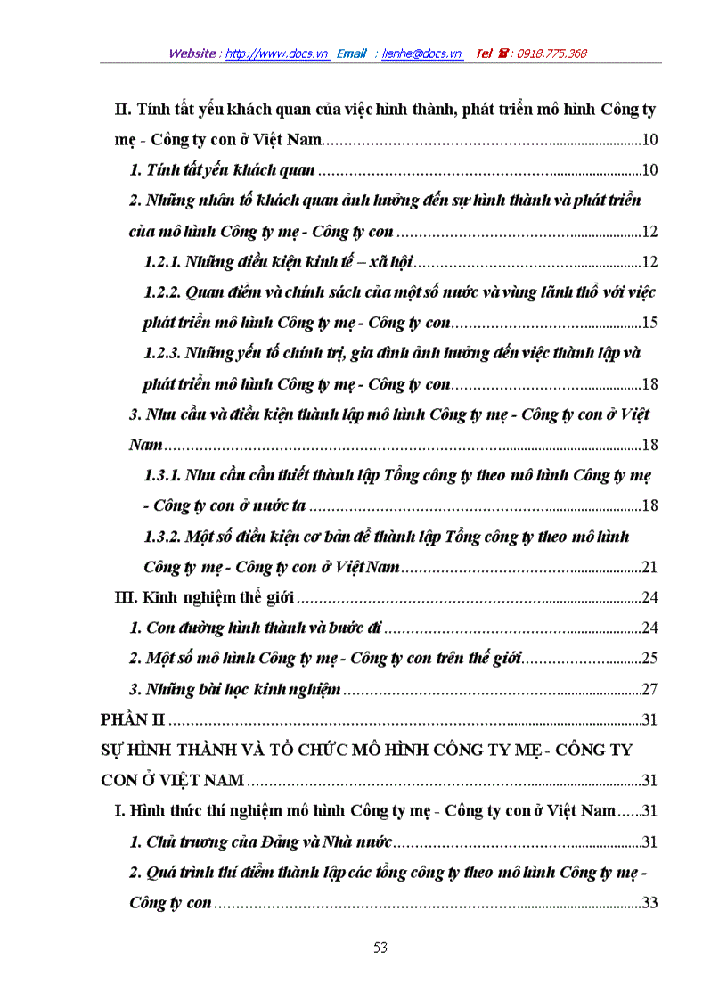 image for page Tính tất yếu khách quan và con đường hình thành công ty mẹ công ty con ở Việt Nam