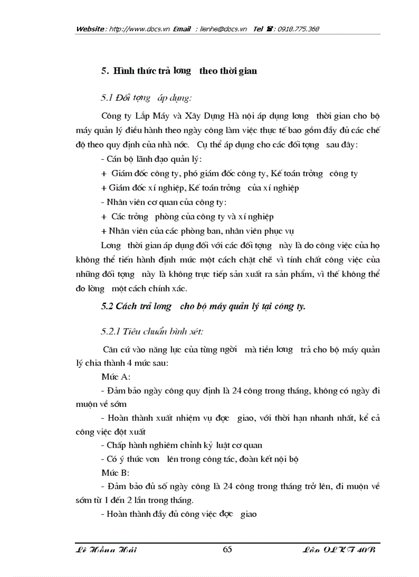 image for page 1số giải pháp nhằm hoàn thiện các hình thức trả lương ở Công ty Lắp máy và Xây dựng Hà Nội