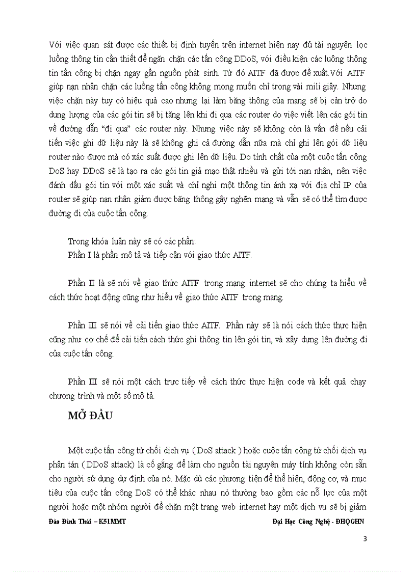 image for page Cải tiến giao thức aitf để giảm tải mạng