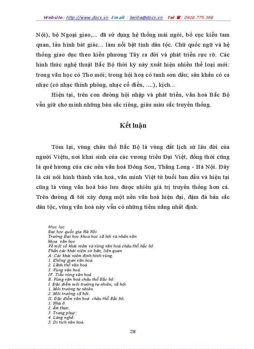 image for page Về một số khái niệm và vùng văn hoá châu thổ bắc bộ