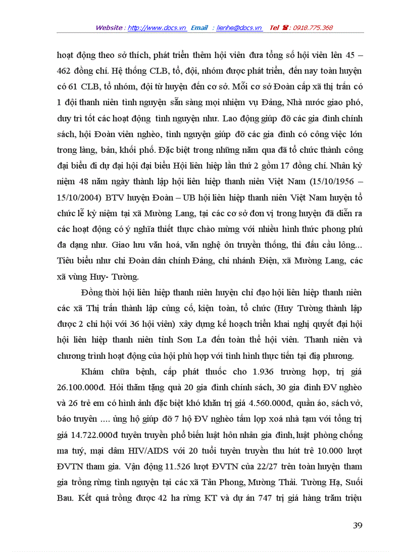 image for page Thực trạng và các giải pháp nhằm nâng cao chất lượng đội ngũ cán bộ Đoàn cơ sở trên địa bàn huyện Phù Yên Tỉnh Sơn La
