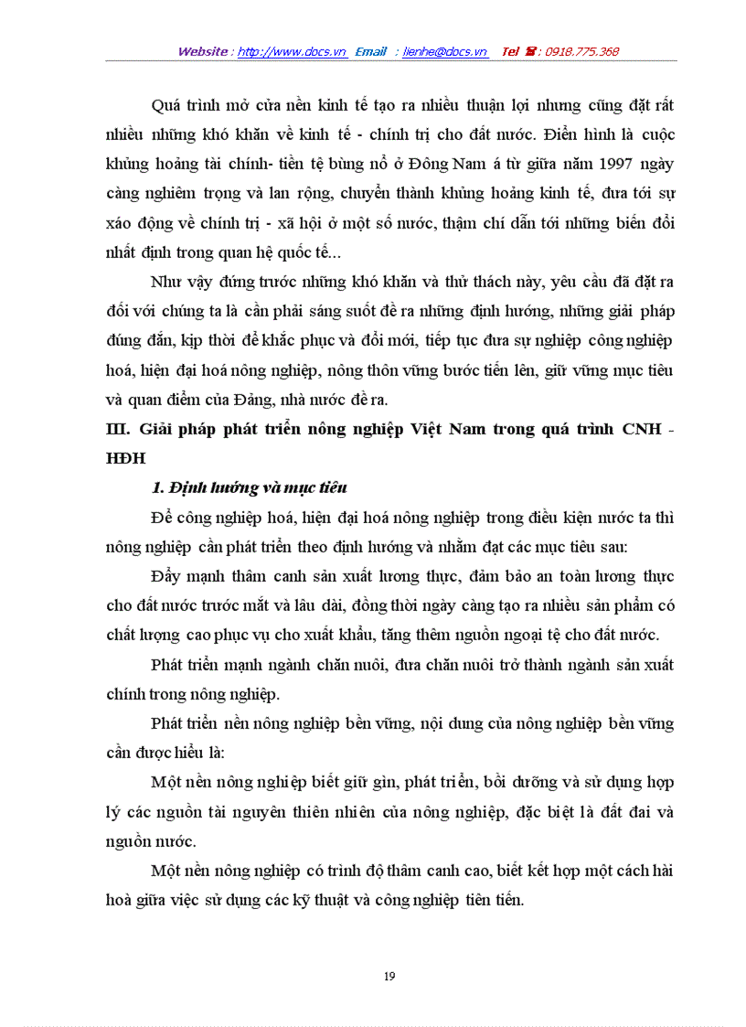 image for page Công nghiệp hóa hiện đại hóa nông nghiệp nông thôn ở nước ta hiện nay