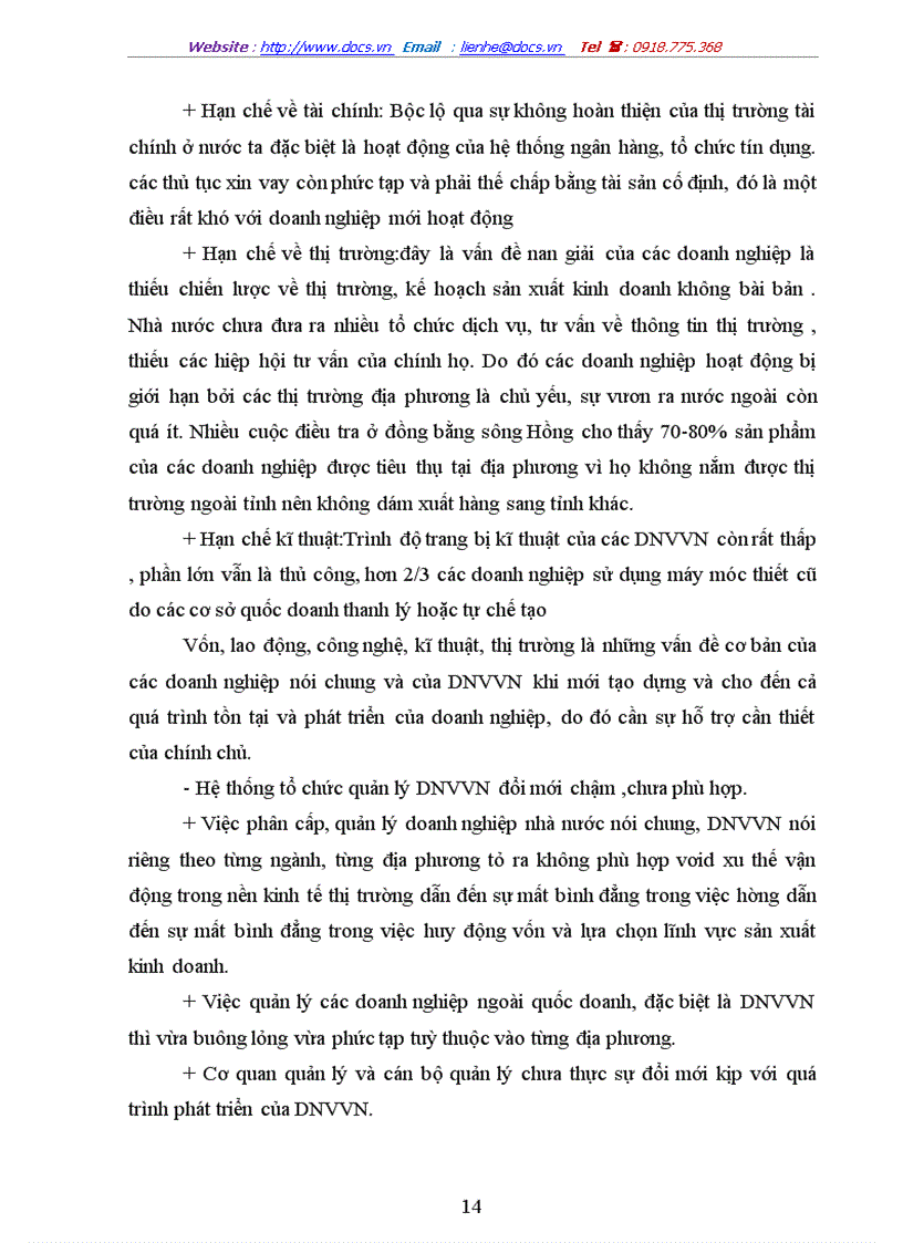 image for page Phát triển Doanh nghiệp vừa và nhỏ ở Việt Nam