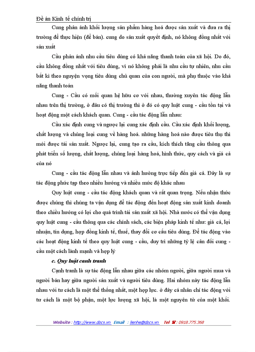 image for page Tính quy luật hình thành kinh tế thị trường sự vận dung vao nền kinh tế ở Việt Nam hiện nay