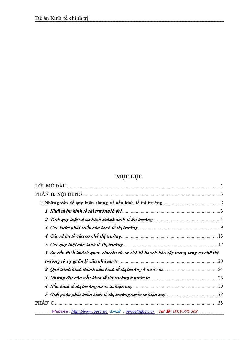 image for page Tính quy luật hình thành kinh tế thị trường sự vận dung vao nền kinh tế ở Việt Nam hiện nay